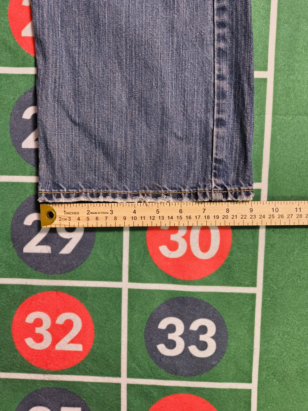 American Eagle Low Rise Boot Jeans 32x29 Blue Y2K Denim Tagged 32x32
